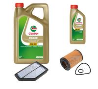 FEBI BILSTEIN Inspektionspaket 6L CASTROL EDGE 5W-30 M für Honda CR-V III RE