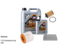 FEBI BILSTEIN Inspektionspaket 6L Liqui Moly Top Tec 4200 5W-30 für Audi A6