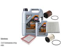 FEBI BILSTEIN Inspektionspaket 6L Liqui Moly Top Tec 4200 5W-30 für Suzuki SX4