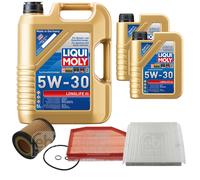 FEBI BILSTEIN Inspektionspaket 7L Liqui Moly 5W30 Longlife3 für BMW Z4 Coupe