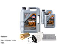 FEBI BILSTEIN Inspektionspaket 7L Liqui Moly Top Tec 4200 5W-30 für Audi A8