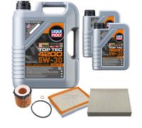FEBI BILSTEIN Inspektionspaket 7L Liqui Moly Top Tec 4200 5W-30 für BMW 3er