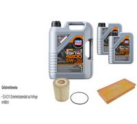 FEBI BILSTEIN Inspektionspaket 7L Liqui Moly Top Tec 4200 5W-30 für Land Rover