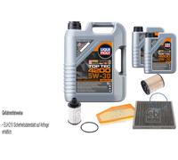 FEBI BILSTEIN Inspektionspaket 7L Liqui Moly Top Tec 4200 5W-30 für Opel