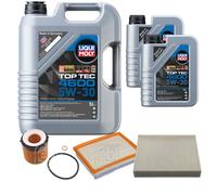 FEBI BILSTEIN Inspektionspaket 7L Liqui Moly Top Tec 4600 5W-30 für BMW 3er