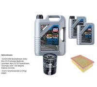 FEBI BILSTEIN Inspektionspaket 7L Liqui Moly Top Tec 4600 5W-30 für Jaguar XK