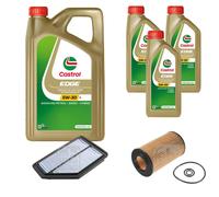 FEBI BILSTEIN Inspektionspaket 8L CASTROL EDGE 5W-30 M für Honda FR-V BE
