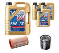 FEBI BILSTEIN Inspektionspaket 8L Liqui Moly 5W30 Longlife3 für Lancia Lybra