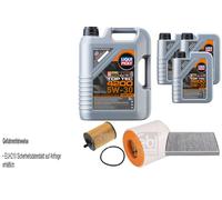 FEBI BILSTEIN Inspektionspaket 8L Liqui Moly Top Tec 4200 5W-30 für Audi A6