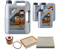 FEBI BILSTEIN Inspektionspaket 8L Liqui Moly Top Tec 4200 5W-30 für BMW 3er