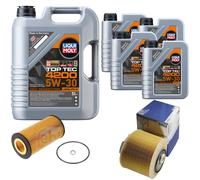 FEBI BILSTEIN Inspektionspaket 9L Liqui Moly Top Tec 4200 5W-30 für Audi A6