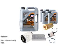 FEBI BILSTEIN Inspektionspaket 9L Liqui Moly Top Tec 4200 5W-30 für Audi A8