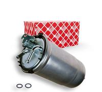 Febi Bilstein Kraftstofffilter 100482 mit Dichtringen, 1 Stück