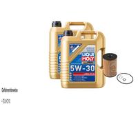 FEBI BILSTEIN Ölfilter 10L Liqui Moly 5W30 Longlife3 für BMW 8 Cabriolet G14 M