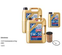 FEBI BILSTEIN Ölfilter 11L Liqui Moly 5W30 Longlife3 für BMW 8 Cabriolet G14 M