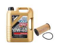 FEBI BILSTEIN Ölfilter 5L LIQUI MOLY 10W-40 Leichtlauf für Dacia Dokker Express