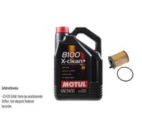 Motul 8100 X-Clean+ 5W-30 5 L