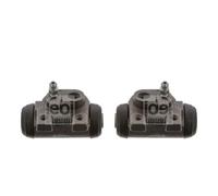 FEBI BILSTEIN Radbremszylinder Set links rechts für Peugeot 205 II 20A/C 741B