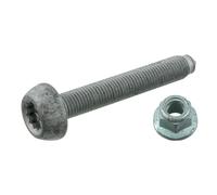 1x FEBI BILSTEIN Schraubensatz, Federbein-Radlagergehäuse Achsschenkel Radlageraufnahme Stoßdämpferaufnahme Schenkel vorne Vorderachse links rechts beidseitig