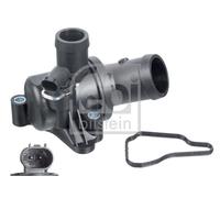 febi bilstein 37181 Thermostat mit Gehäuse, Dichtung und Temperaturschalter, 1 Stück