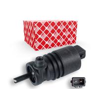 FEBI BILSTEIN Waschwasserpumpe, Scheinwerferreinigung 109281 für NISSAN