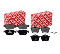 Febi Bremsbeläge Vorne+hinten Passend Für Citroën C5 3 Rwx Bremsbelagsatz Scheibenbremse: A.b.s.: 37845 Abakus: 23101252 Aisin: Bppe1031 Ap Xenergy