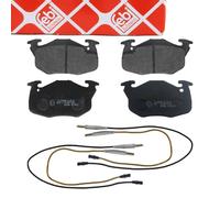 febi Bremsbeläge + Warnkontakt für CITROEN C15 C3 SAXO ZX PEUGEOT 106 1 2 vorne