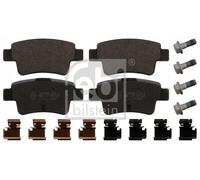 FEBI Bremsbelagsatz für Fiat Punto Grande Punto 05- tyl Opel Corsa D 06- HINTEN