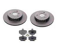 FEBI Bremsscheibe X2 + Bremsbelagsatz vorne für SMART City-Coupe Fortwo 98-07