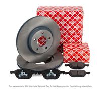 FEBI Bremsscheiben Ø 295mm + Beläge für NISSAN QASHQAI 2 J11 X-TRAIL 3 T32 vorne