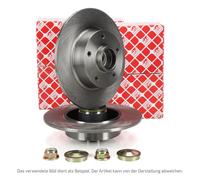 febi Bremsscheiben Ø 300mm + Radlager Satz für RENAULT ESPACE 4 VEL SATIS hinten