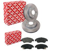 Febi Bremsscheiben 262mm + Beläge Vorne Passend Für Honda Civic 7 + 8 Bremsscheibe: Honda: 45251sna000 Honda: 45251sna010 Honda: 45251szt000 Honda: