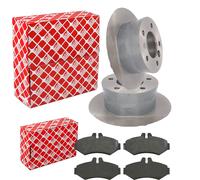 FEBI BREMSSCHEIBEN 271mm + BELÄGE HINTEN passend für Mercedes Sprinter 903 3-t