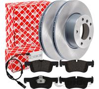 FEBI BREMSSCHEIBEN Ø284mm+ BELÄGE + WK VORNE passend für BMW F20 F21 2er F22 F23