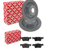 FEBI BREMSSCHEIBEN 316mm + BELÄGE HINTEN passend für FORD KUGA 2 II MK2