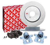 FEBI Bremsscheiben Beläge Bremssattel Satz Vorne für SMART FORTWO 450 451 452