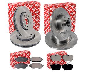 Febi Bremsscheiben+beläge Vorne+hinten Passend Für Opel Vivaro B Talento Trafic Bremsbelagsatz Scheibenbremse: A.b.s.: 37288 Abakus: 23102009 Aisin