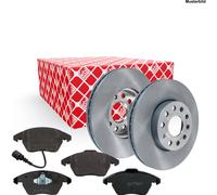 FEBI BREMSSCHEIBEN + BELÄGE + WARNKONTAKT HINTEN BMW 1 3 F20 F21 F30 F80