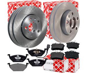 Febi Bremsscheiben Vorne + Hinten Passend Für Vw Polo 6r 6c Audi A1 8x Bremsbelagsatz Scheibenbremse: A.b.s.: 35351 A.b.s.: 36623 A.b.s.: 366231 A.