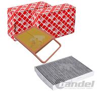 FEBI FILTER INSPEKTIONSPAKET passend für VW POLO 9N SKODA FABIA 6Y 54 PS AWY