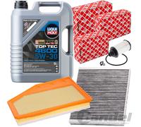 FEBI FILTERSET+5L LIQUI MOLY 5W30 passend für OPEL INSIGNIA B/2.0 CDTI