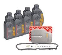 febi Getriebefilter Satz + 8L ORIGINAL Getriebeöl für MERCEDES 7-Gang 722.9