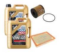 FEBI Inspektionspaket 10L LIQUI MOLY 10W-40 Leichtlauf für Nissan Interstar Bus