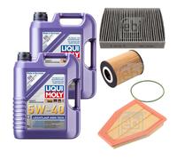 FEBI Inspektionspaket 10L LIQUI MOLY 5W-40 Leichtlauf High Tech für Porsche 911
