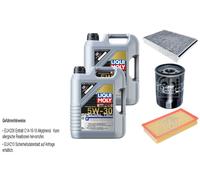 FEBI Inspektionspaket 10L LIQUI MOLY SPECIAL TEC F 5W-30 für Jaguar XJ X350 R