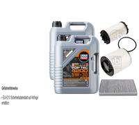 FEBI Inspektionspaket 10L Liqui Moly Top Tec 4200 5W-30 für Audi A8 4N2 4N8 S8