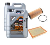 FEBI Inspektionspaket 10L Liqui Moly Top Tec 4200 5W-30 für Nissan Interstar