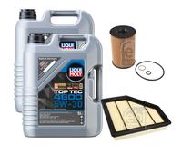 FEBI Inspektionspaket 10L Liqui Moly Top Tec 4600 5W-30 für BMW 5er G30 F90 M