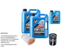 FEBI Inspektionspaket 11L LIQUI MOLY 5W-30 Longtime High Tech für Land Rover