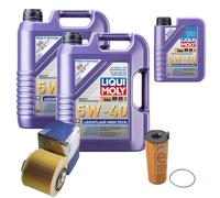 FEBI Inspektionspaket 11L LIQUI MOLY 5W-40 Leichtlauf High Tech für Audi A6